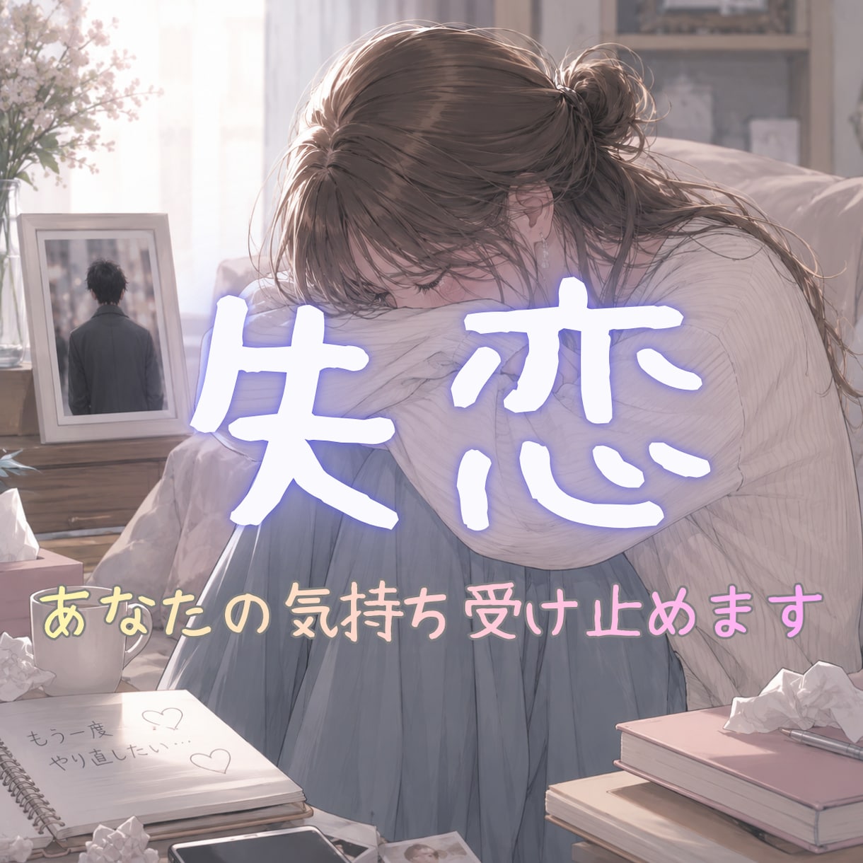 失恋・片思い｜あなたの気持ちに寄り添います 辛くてどうしようもないあなたへ、経験者が一緒に悩みます。 イメージ1