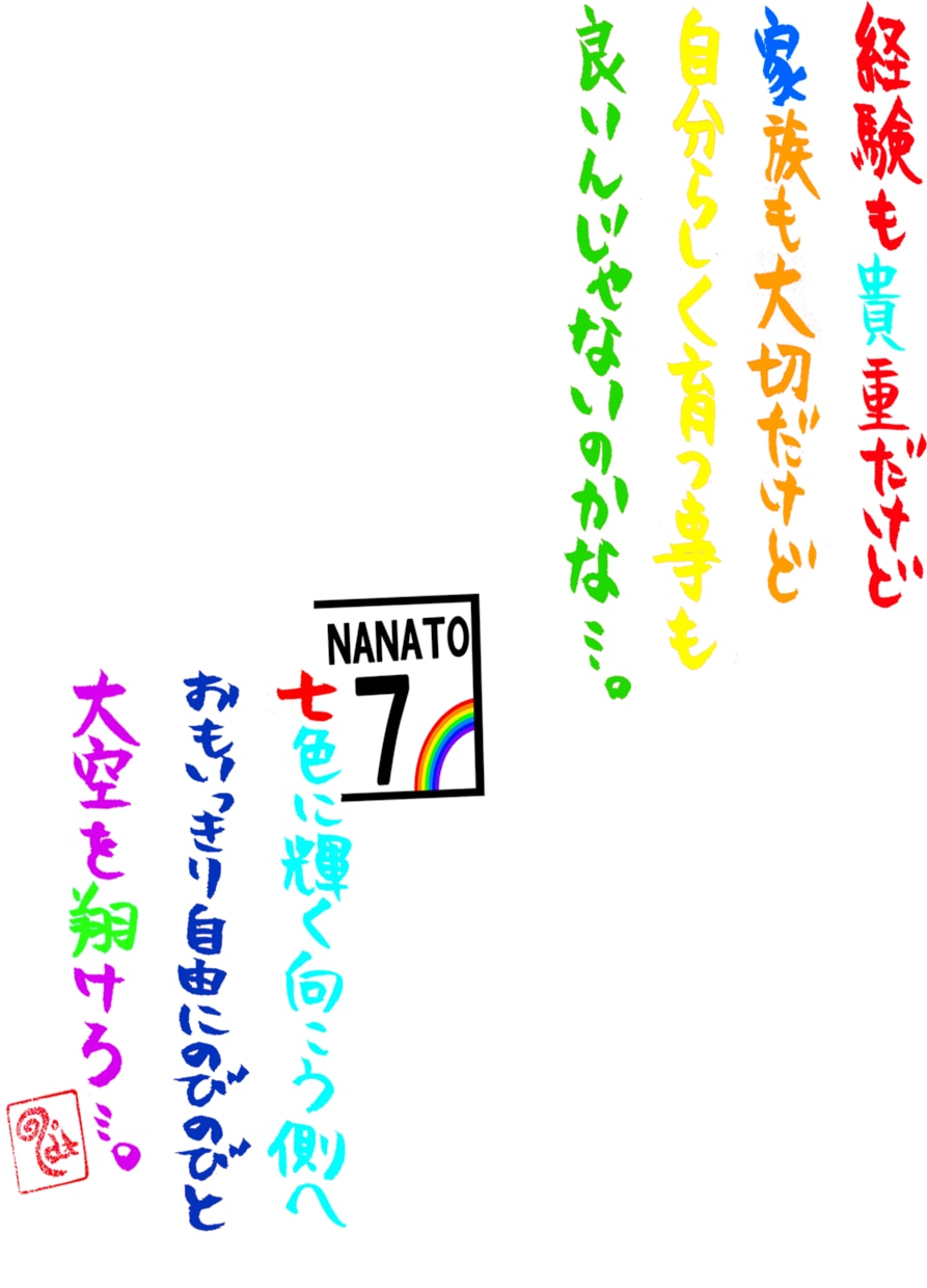 大切な人の名前で言葉・デザインを書きます あなたや友達・家族で書いてグッツも作れます!! イメージ6