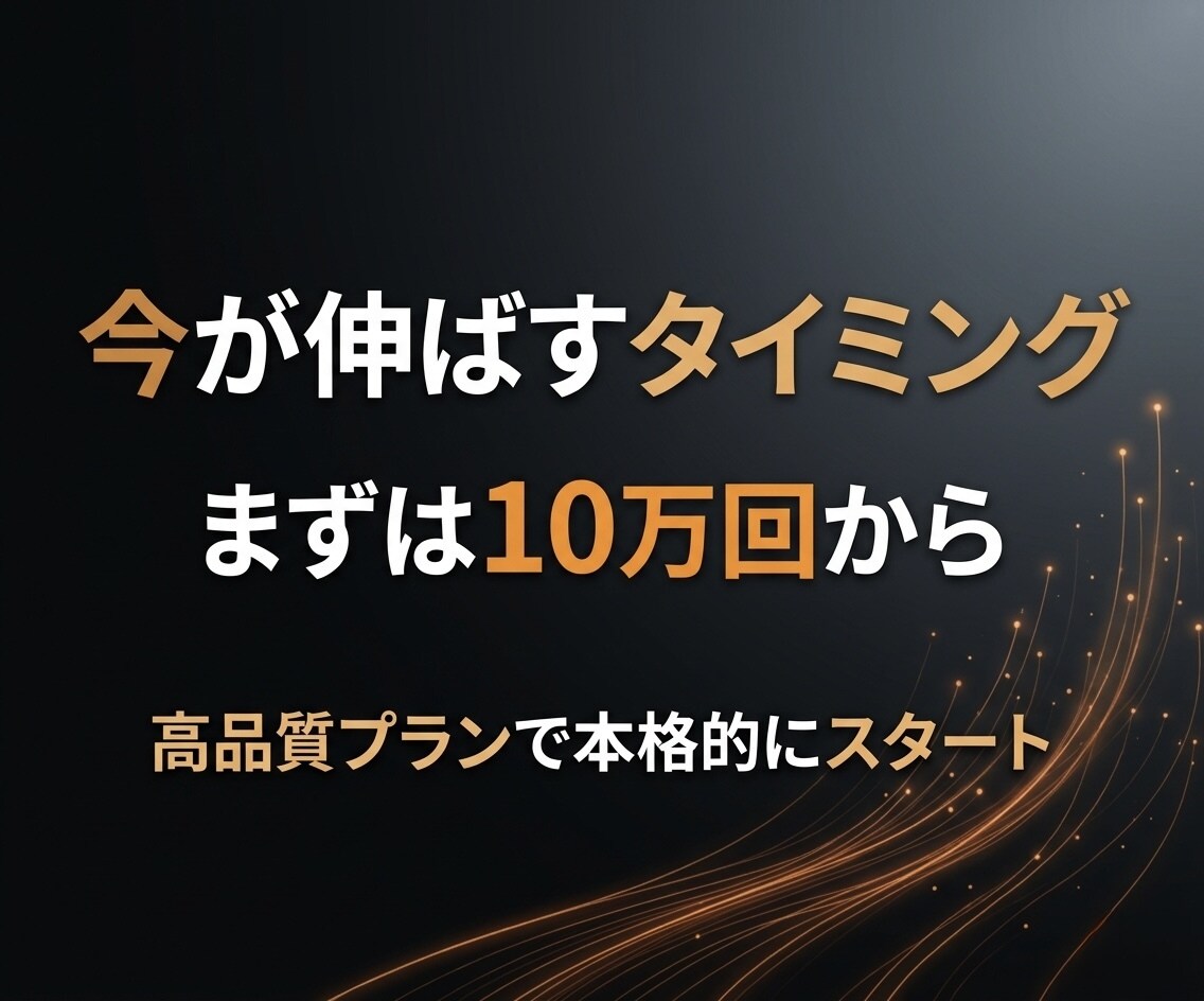 YouTube高視聴維持率再生数10万回増やします ✅月額対応 ✅本格運用 ✅チャンネル診断付き イメージ10