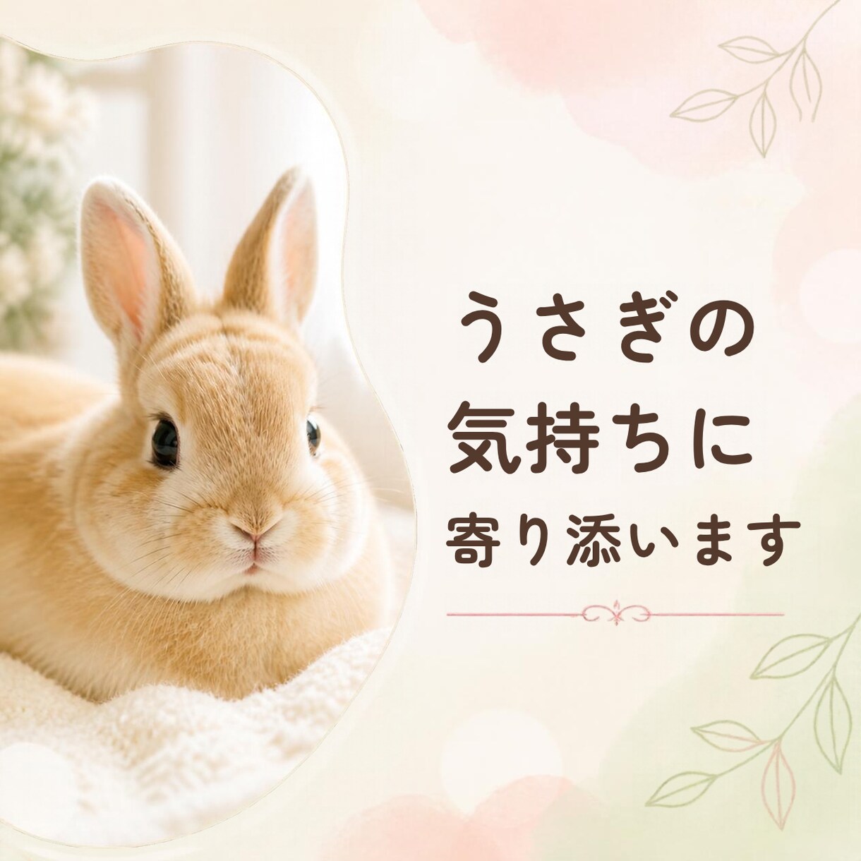 対話100回超◆うさぎのアニコミで本音聴きます 今生きる我が子の本音聴きます★私をどう思う？今の幸せは？ イメージ2