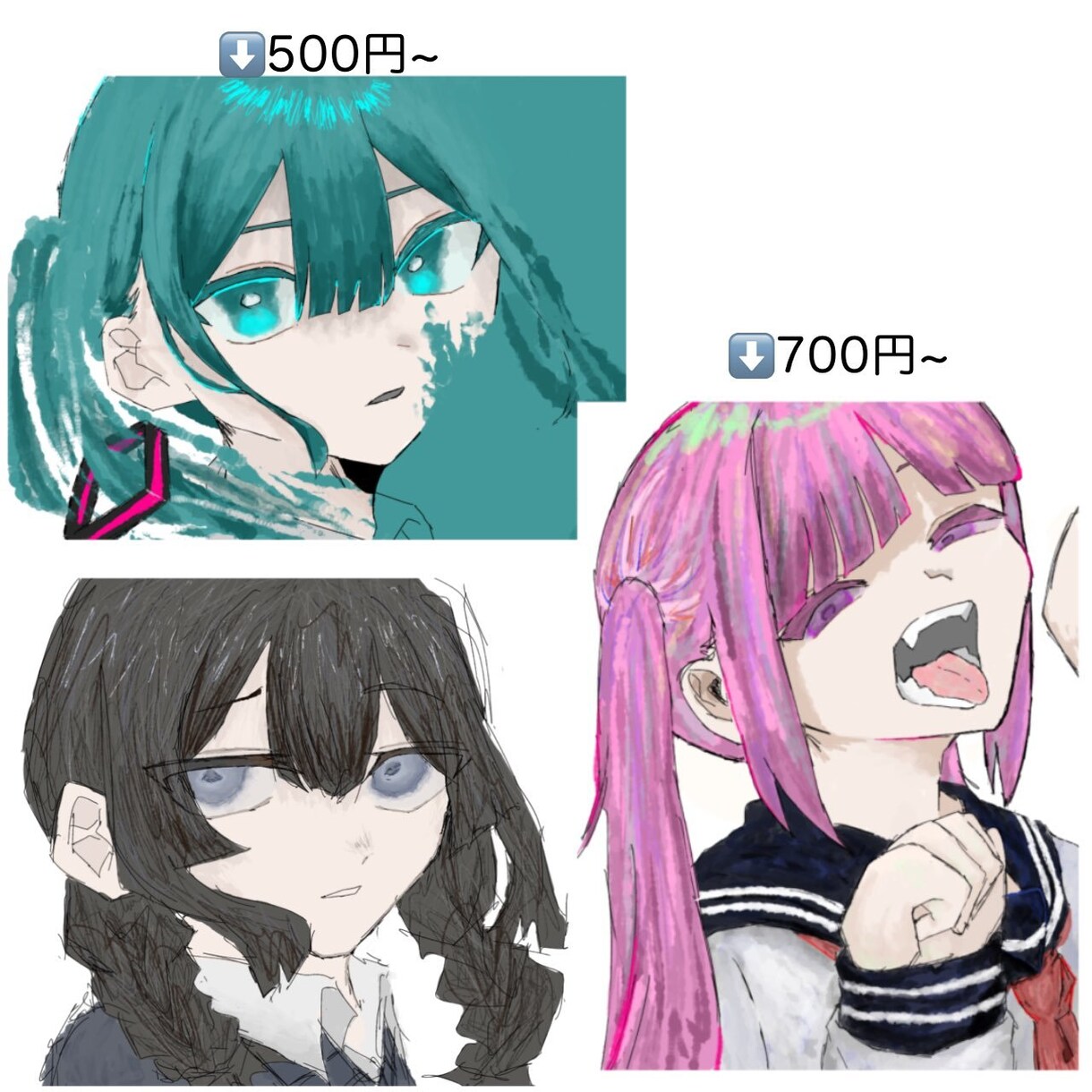 イラスト描きます 今なら即日納品可能です依頼待ってます イメージ3