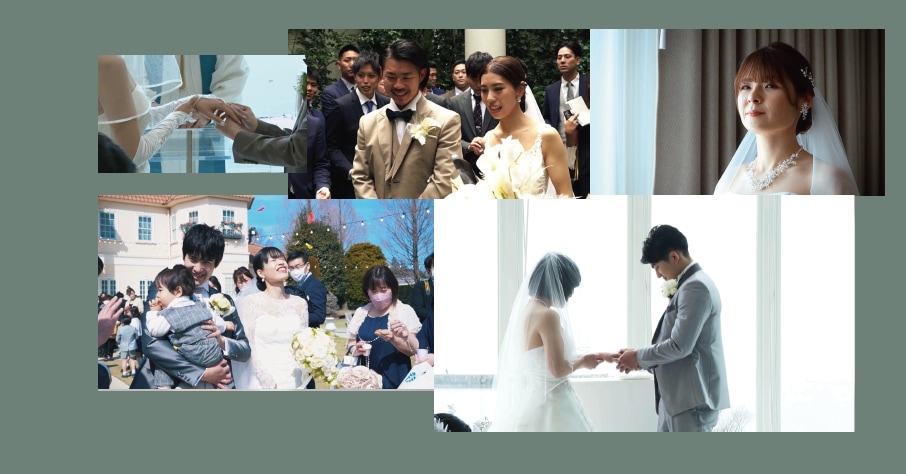 結婚式（青森県岩手県エリア）の撮影承ります 結婚式から各種イベント、広告動画まで低コストで イメージ1