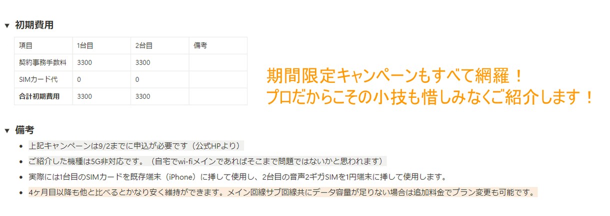 あなたにピッタリのスマホプランニングをします 業界歴14年のプロが完全お客様目線でプランニング！ イメージ4