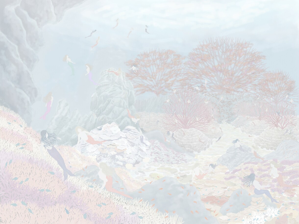 水彩調の幻想的なイラストを作製致します 日本画、仏画、西洋ファンタジー風のイラストもご相談ください イメージ1