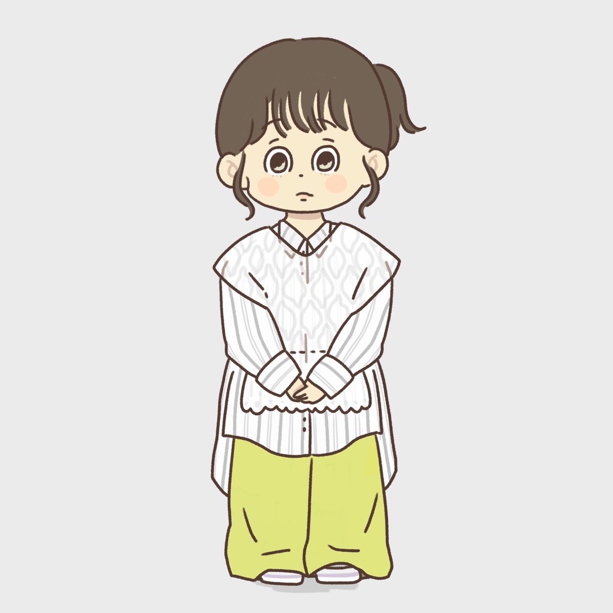 格安！全身コーデの似顔絵描きます 写真のコーデをそのままにかわいい似顔絵にします イメージ3
