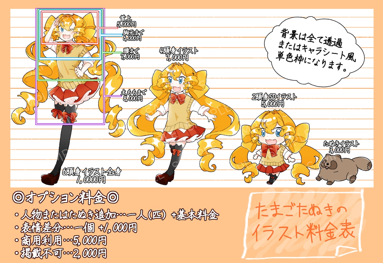 可愛い女の子やたっぷりフリルの衣装など描きます クルクルの巻き毛とふわふわのフリルが得意です！ イメージ2