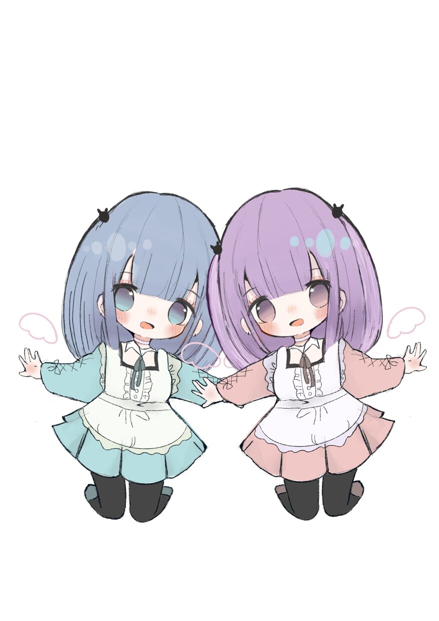 可愛い2.5等身イラストかきます ゲームなどにもつかえる、グッズ展開なども〇 イメージ6