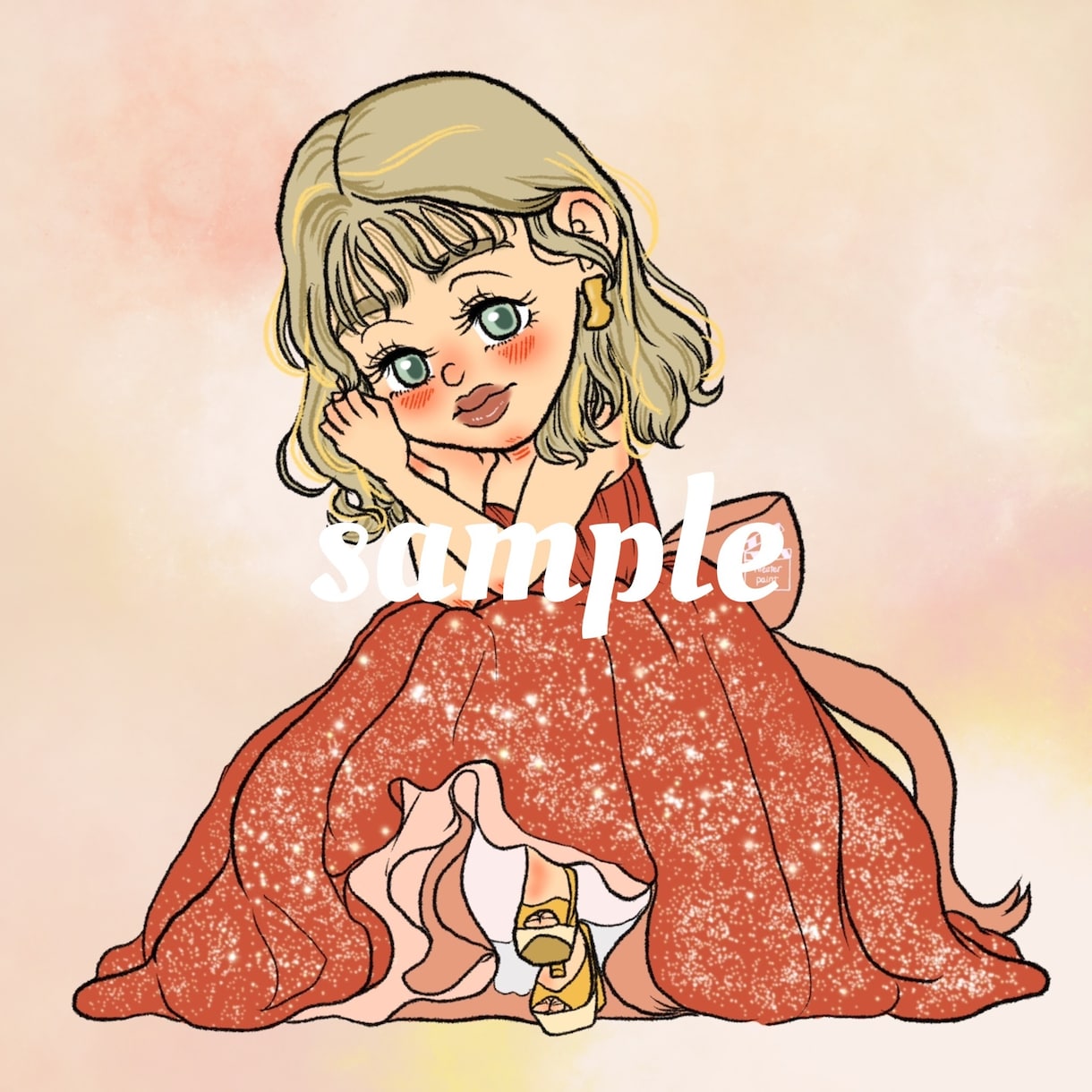ゆるふわ可愛いイラスト描きます アイコン、待ち受け、広告用、webサイト用のイラスト イメージ1