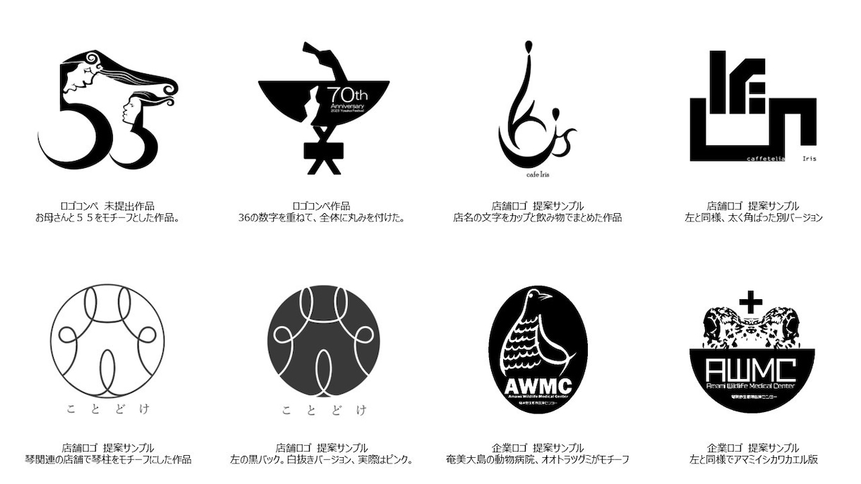 ロゴ・アイコン・ピクトグラムなど制作します 会社用・学校用・自分用など様々な用途の物を制作します イメージ3