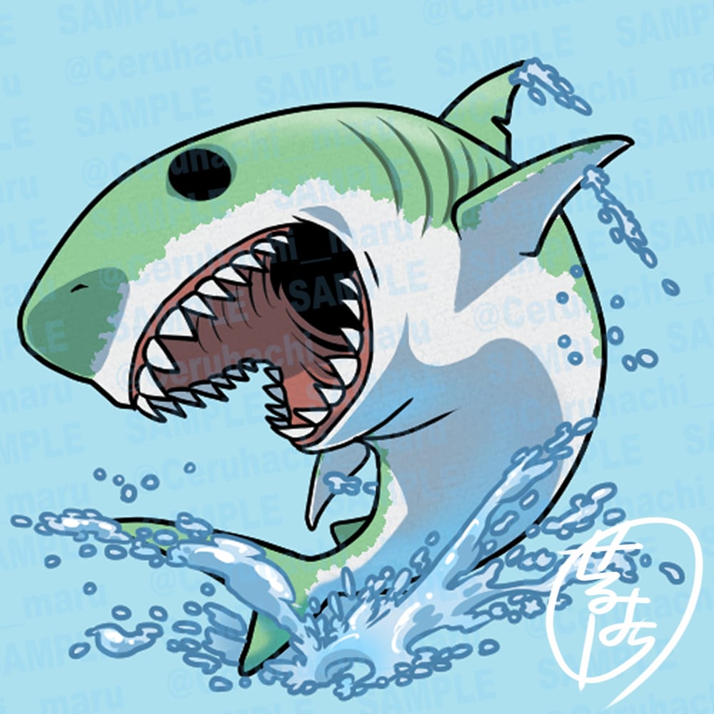 魚のSNSアイコン、ヘッダーイラストお描きします 田舎で釣りばかりしていたから描ける魚のイラストお描きします イメージ3