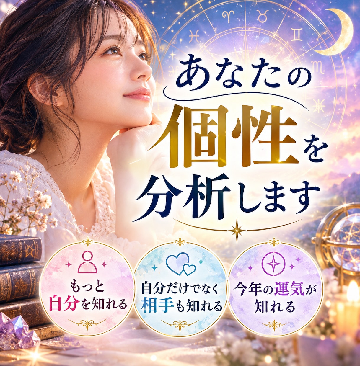 自分や相手をもっと知れる個性分析と運気を占います 自分のトリセツ、持っていますか？/人間関係をもっと楽に！ イメージ1