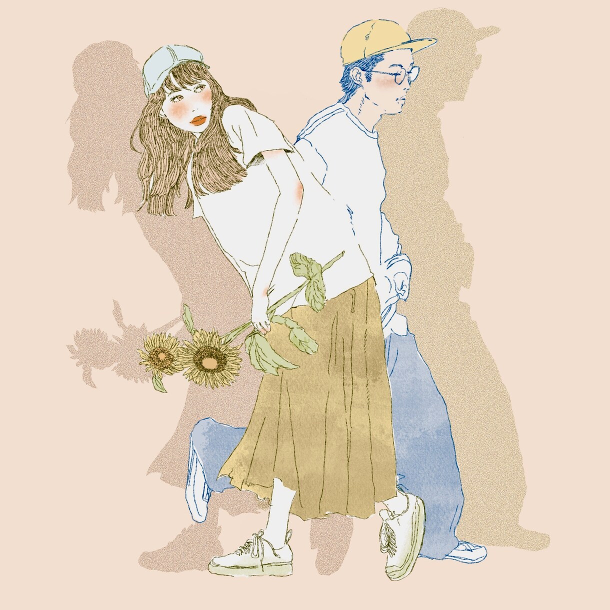 美容発信に使用するイラストを制作します 美容業界経験者なので、メイクの細かい表現も対応します！ イメージ7