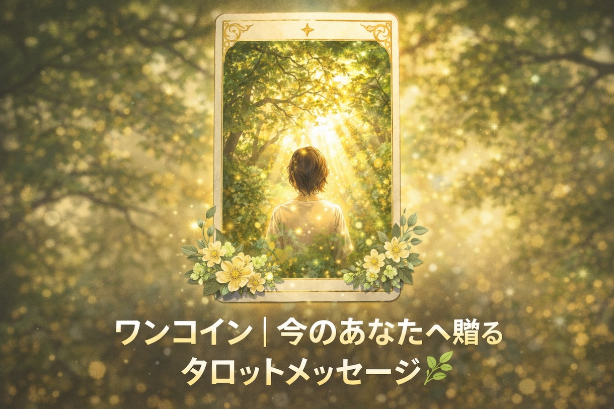 今のあなたへ贈るタロットメッセージをお届けします 今、この瞬間のあなたに必要なメッセージをひらきます。 イメージ1
