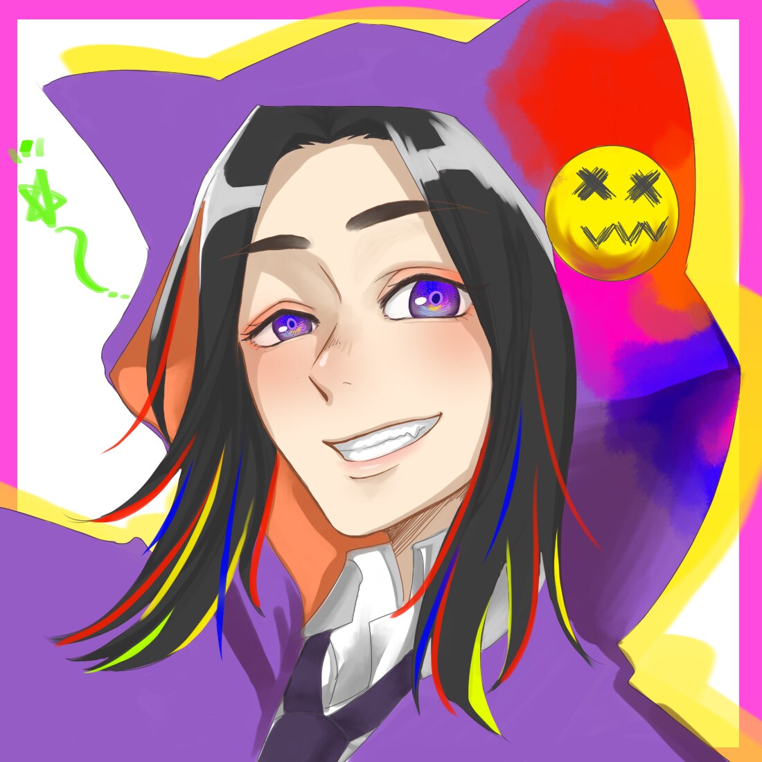 アイコンイラスト描きます 自分のキャラをSNSのアイコンに イメージ1