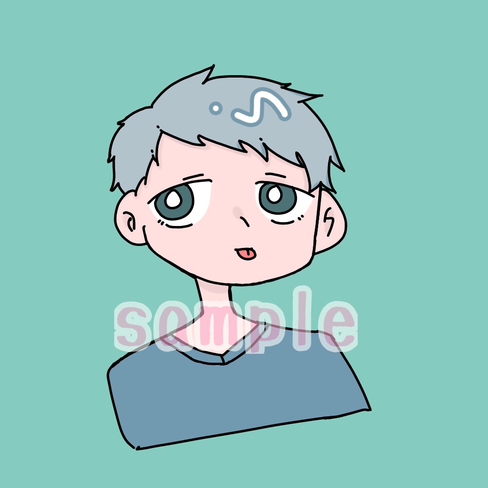アイコンイラスト作成します あなた専用！アイコンイラストを描きます！ イメージ2