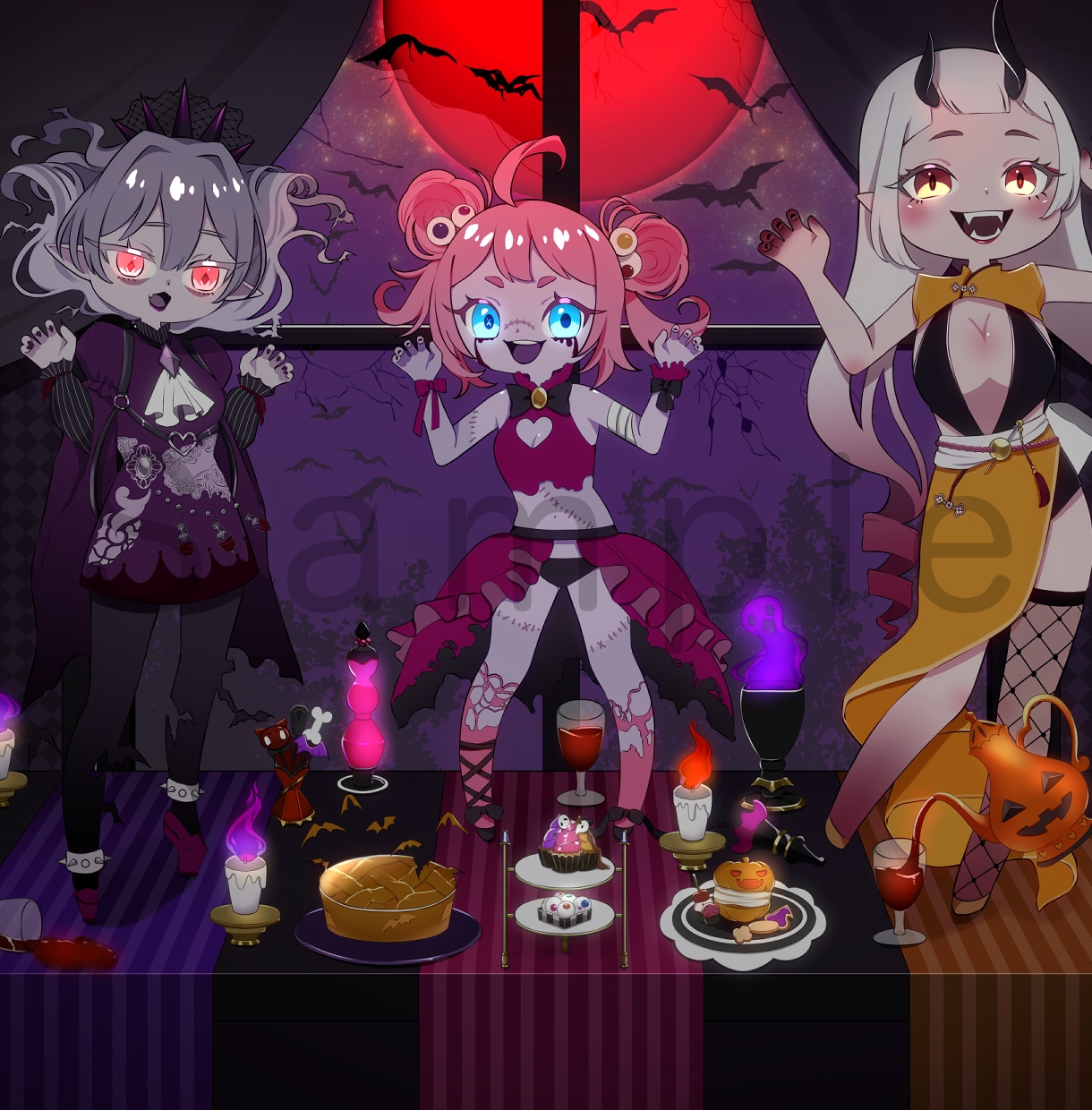 4,000円~  立ち絵から一枚絵まで描きます キャラデザ（VTuber）・SDキャラ・一枚絵・背景 イメージ7