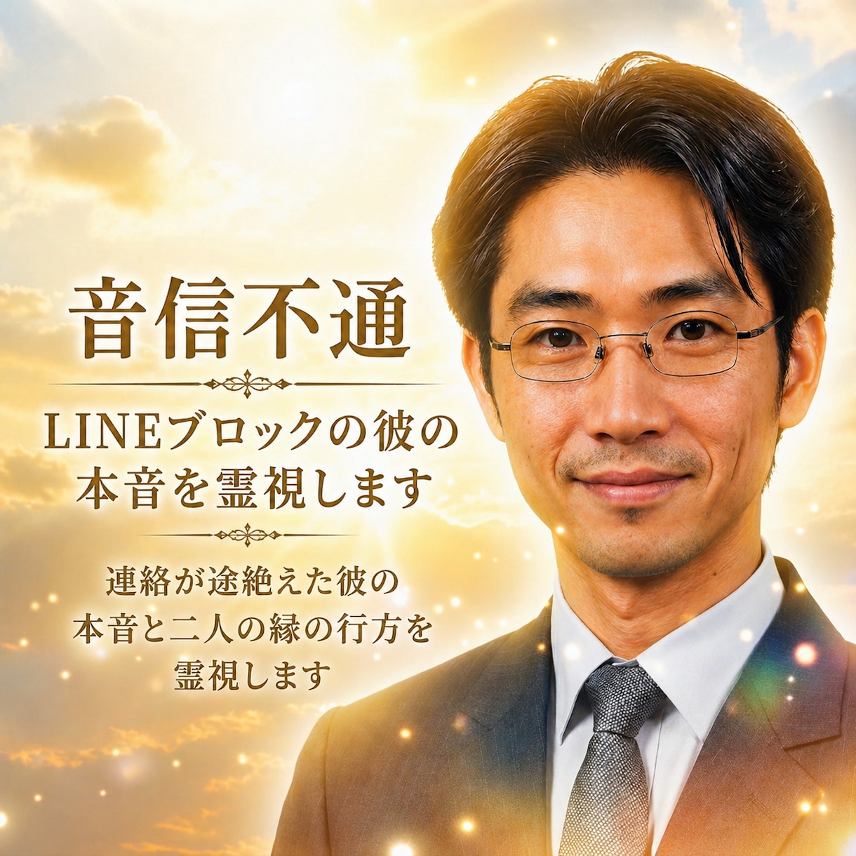 音信不通  LINEブロックの彼の本音を霊視します 連絡が途絶えた彼の本音と二人の縁の行方を霊視します イメージ1