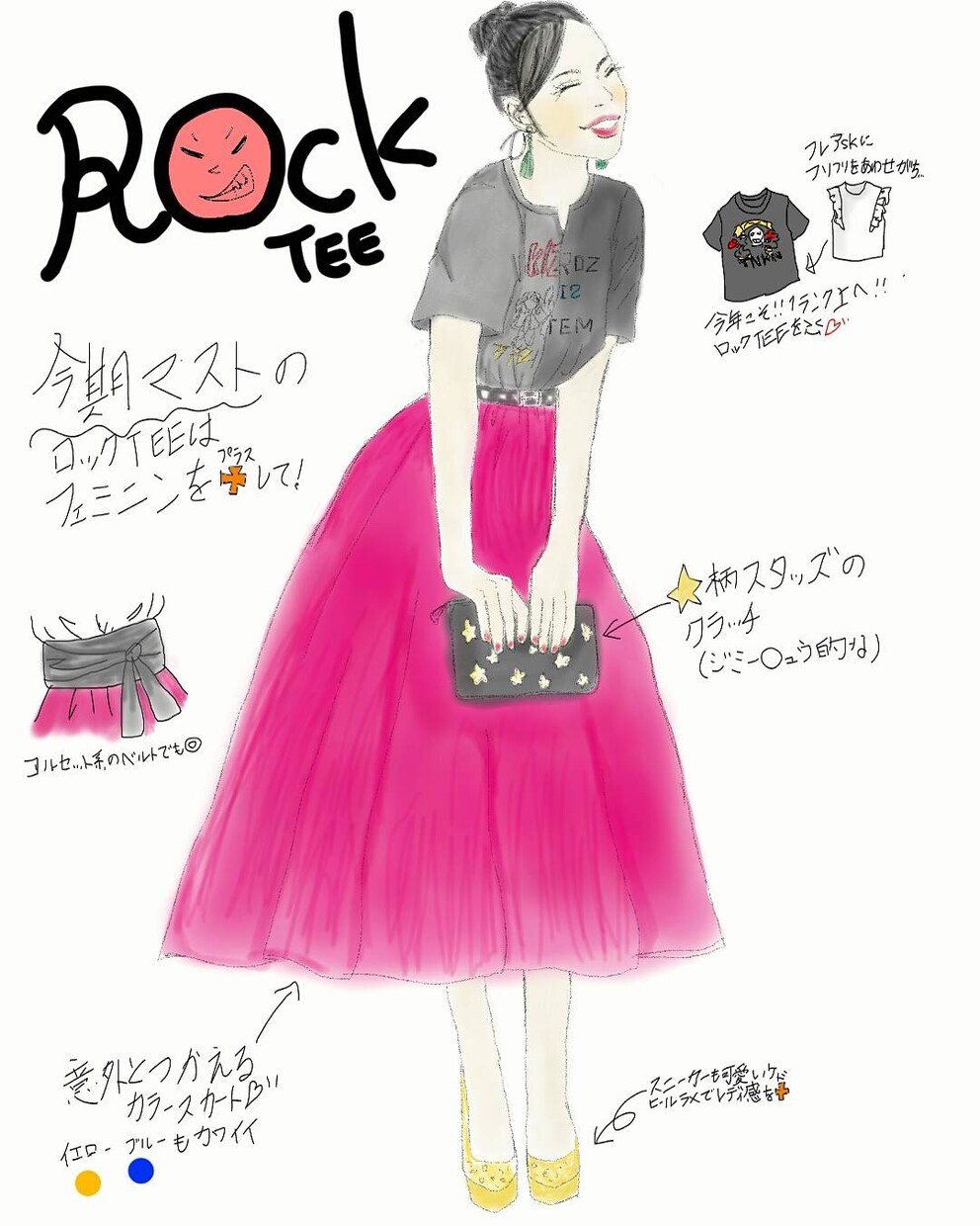 ファッションの提案ファッションイラスト書きます イラストを書いてもらいたい方へ イメージ3