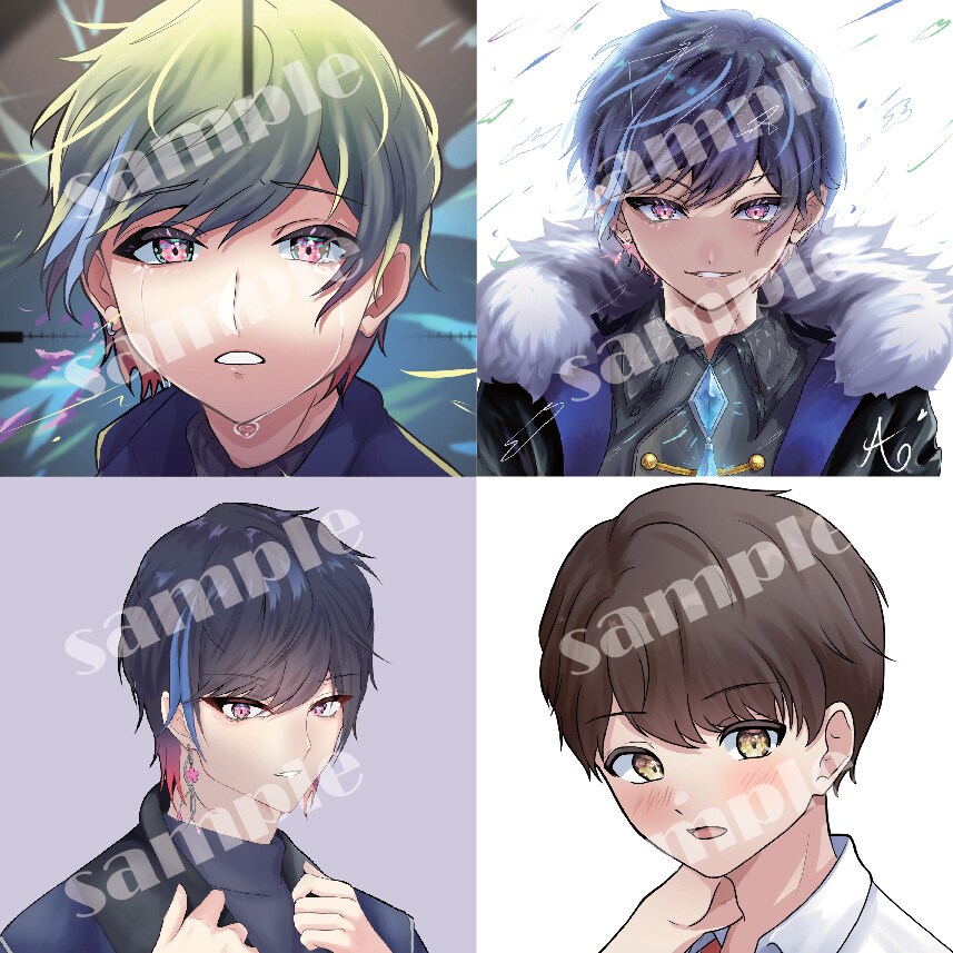 透明感のあるイラストを提供しますます 塗を売りにイラスト制作しております。 イメージ4