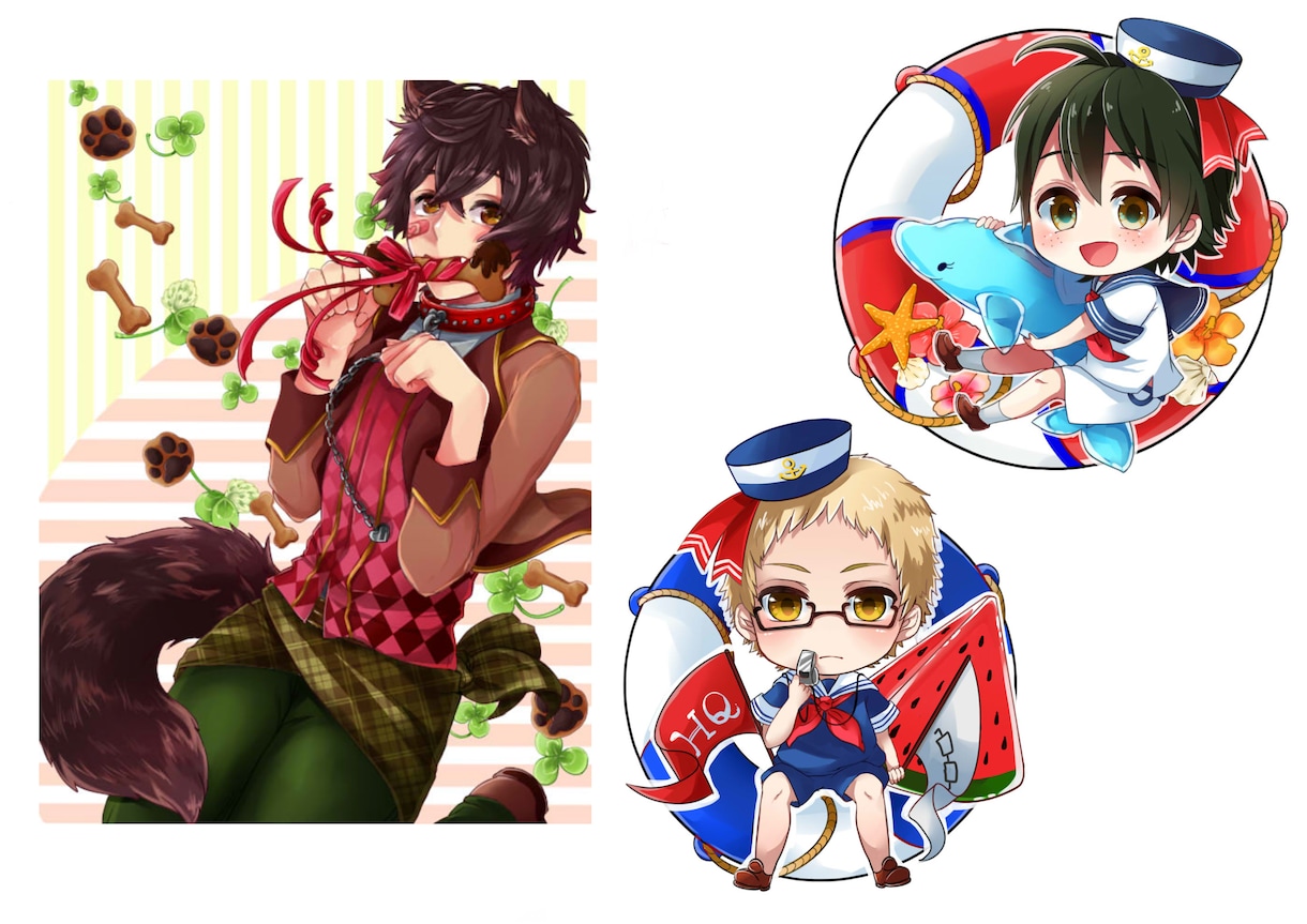 あなただけのオンリーワン描きます あなたの世界観変えます！ＳＤ得意です イメージ4