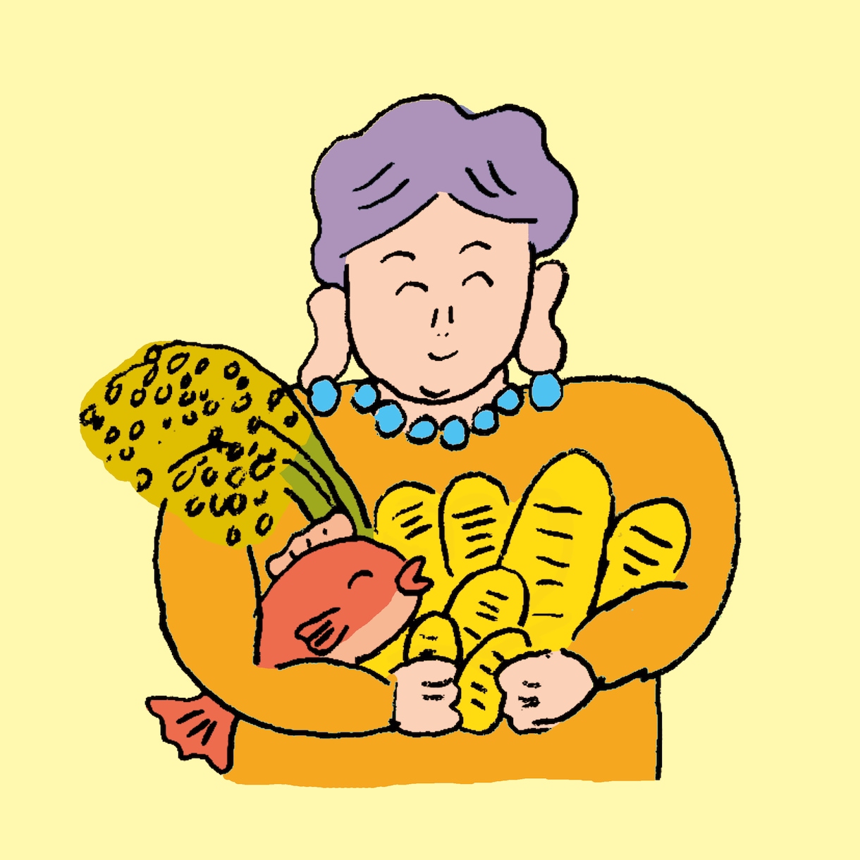 手描きの温かみを活かした挿絵を描きます アナログ線画✖️デジタル着彩　雑誌・Web・冊子の挿絵に。 イメージ5