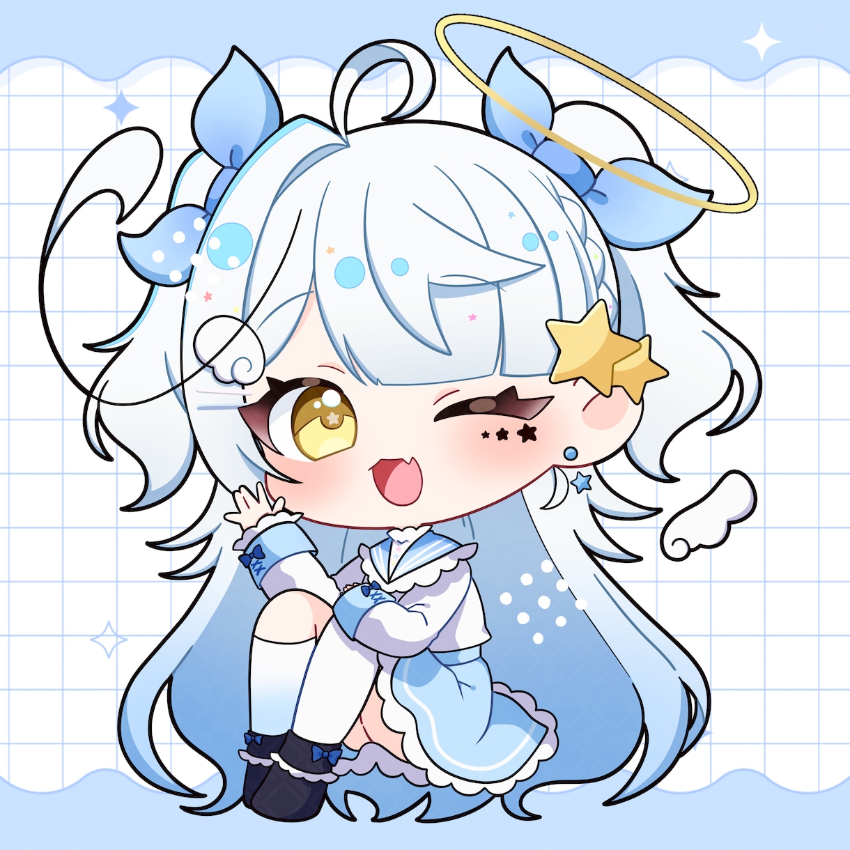 ミニキャラ(SD/デフォルメ)イラスト制作します グッズやサムネイルに！商用利用可能です！ イメージ3