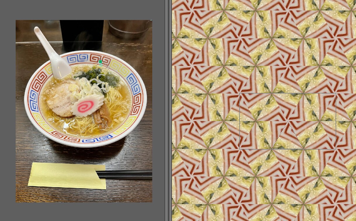 画像からオリジナル素材を抽出します カラーマッチング素材でワンランクアップなデザインを！ イメージ6
