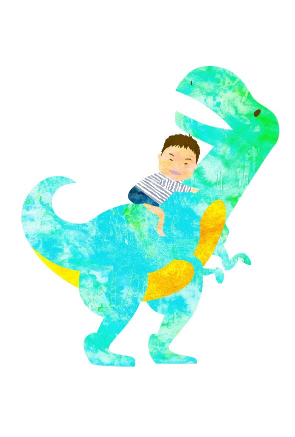 似顔絵描きます 絵本のようなふんわりとした似顔絵 イメージ3