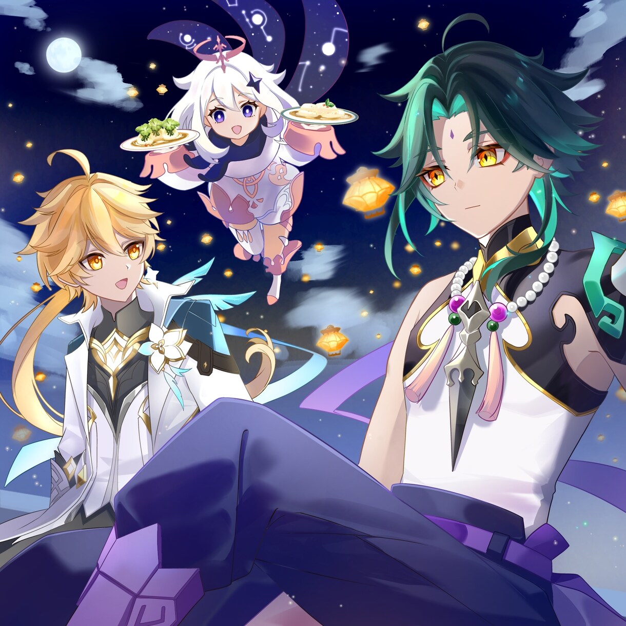商用OK！中性的、ファンタジーイラストを制作します 先着残り8名様割引！アイコン、立ち絵、一枚絵など！ イメージ6