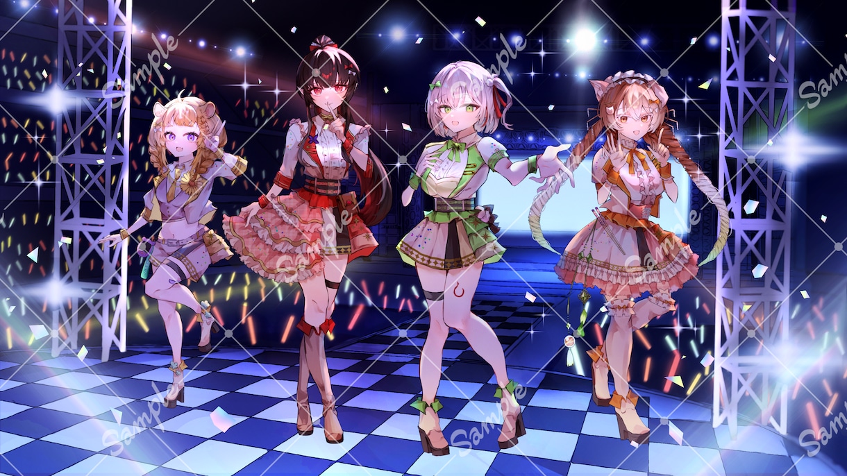 可愛い絵柄のイラストを描きます サムネや1枚絵など幅広いイラスト制作に対応します！ イメージ8