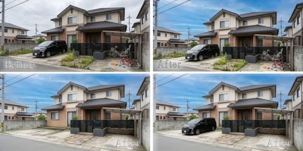 現役不動産営業が選ばれる物件写真に仕上げます 具体的なイメージがなくてもOK！すぐに使える写真に仕上げます イメージ1