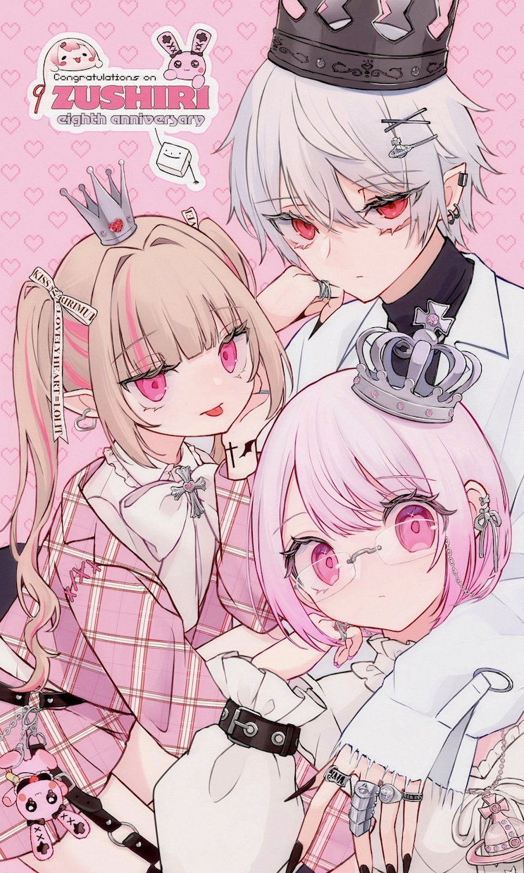 商用利用◯目を引くかわいいイラストを制作します 立ち絵、アイコン、歌ってみたなど幅広く対応致します イメージ1