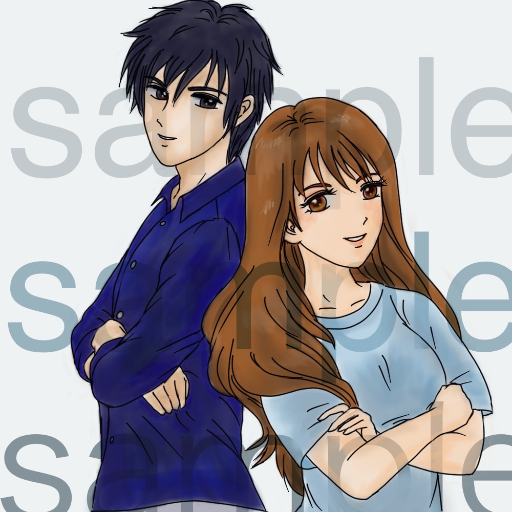 お試し☆オプション無し☆イラストを何でも描きます 新規の方向け。軽いイラストオーダーなどを承ります。修正無制限 イメージ9