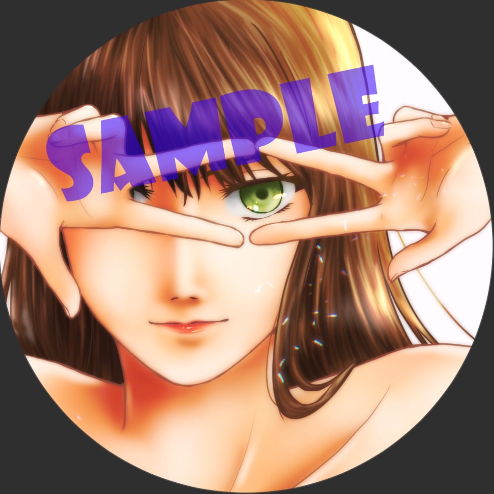 アイコンイラストを買い切りで販売します キリッとした女性アイコンイラスト イメージ2