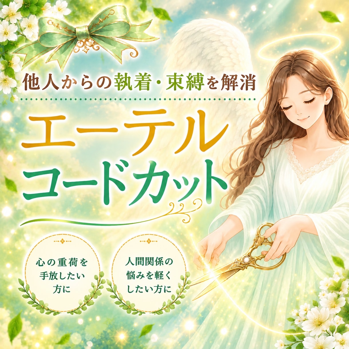 嫌な人からの執着・束縛・依存・不安を解消させます 人間関係で悩んでいませんか？ 12時間以内に強力カットします イメージ1