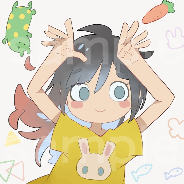 ぽんわかしたイラスト承ります ゆるかわポップなイラスト制作を目指して イメージ1