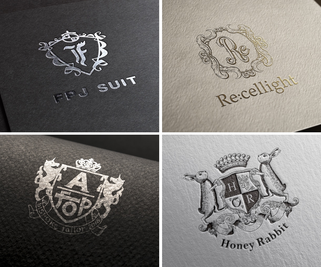 エンブレムロゴ |高品質なエンブレムロゴ制作します 実績多数(500件超)のデザイナーが想いを形(ロゴ)にします イメージ8