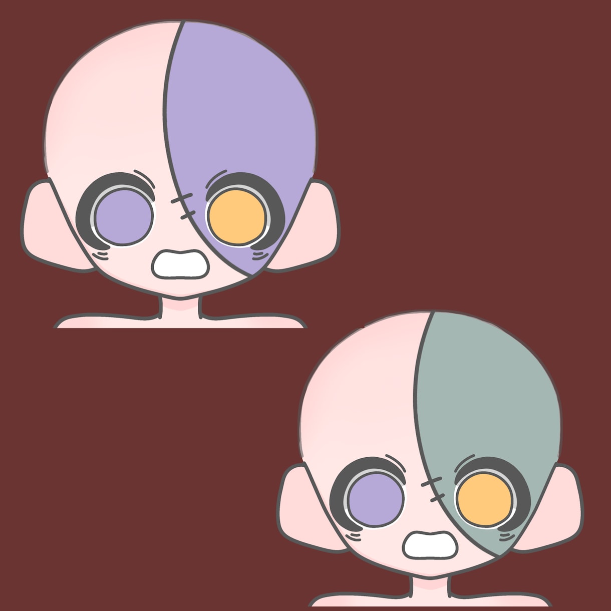ハロウィンアイコンイラスト描きます まるっと可愛く！貴方を可愛らしく描きます！ イメージ4