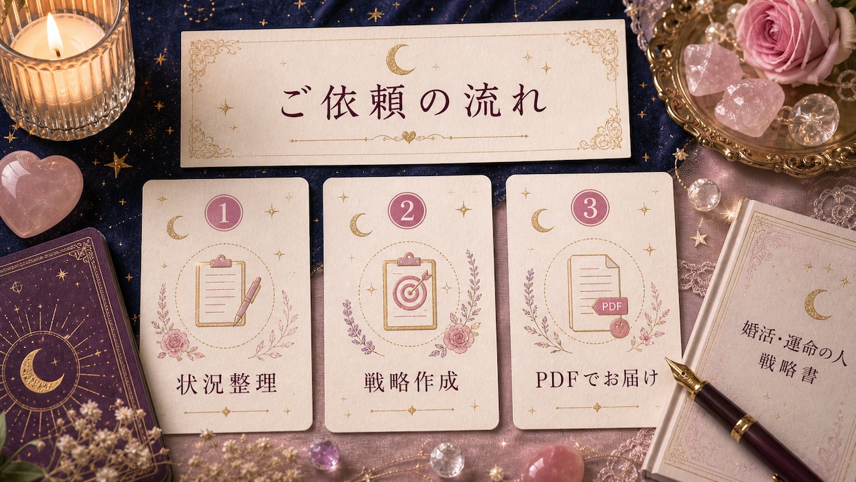 婚活｜運命の人を見極めるための行動を整理します 出会えない・続かないを、次の30日で変える行動へ イメージ4