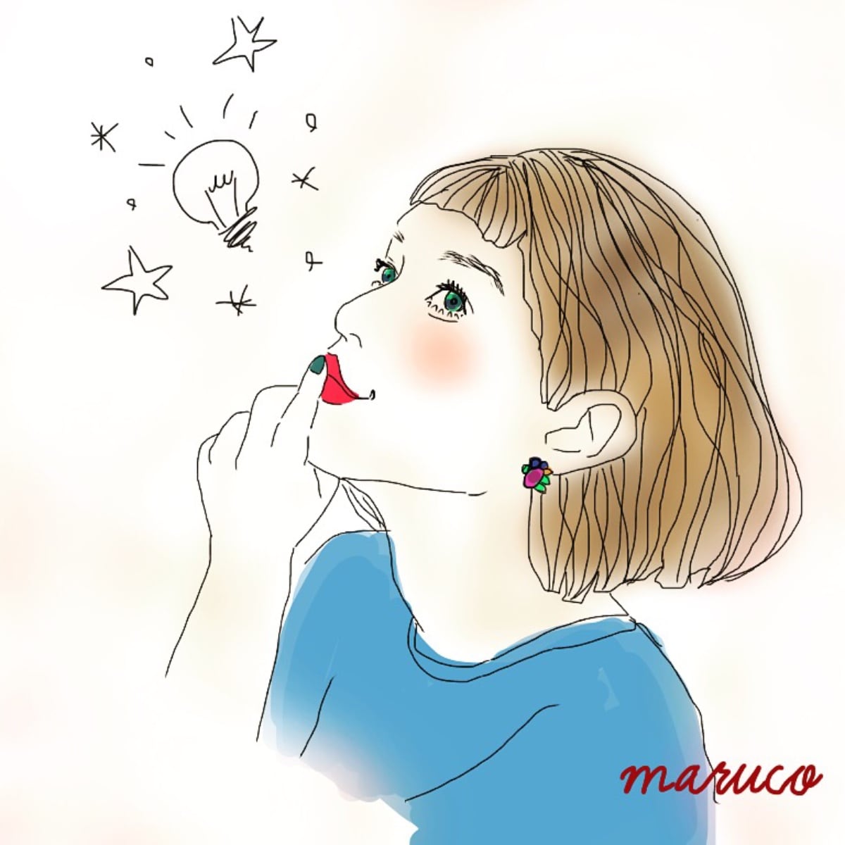 写真をもとにイラスト描きます！ イメージ1