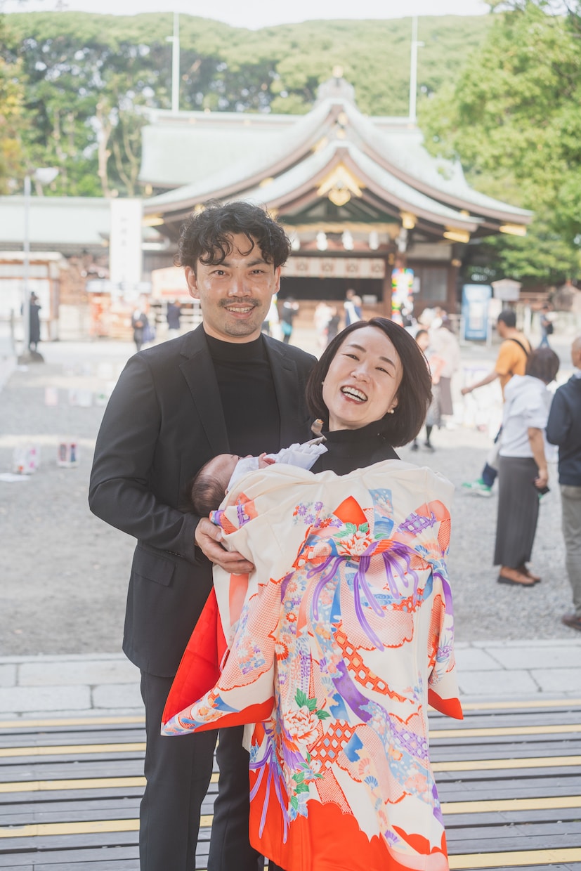 お宮参り・七五三の撮影を承ります 愛知/豊橋発！パパカメラマンが自然な笑顔の写真を撮影します！ イメージ1