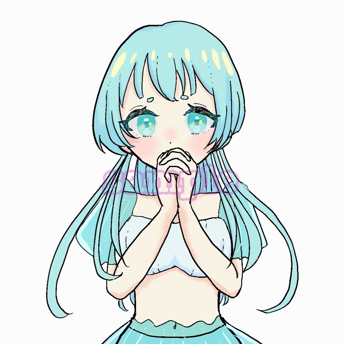 SNSのアイコン描きます かわいい女の子のアイコンを描きます！ イメージ3