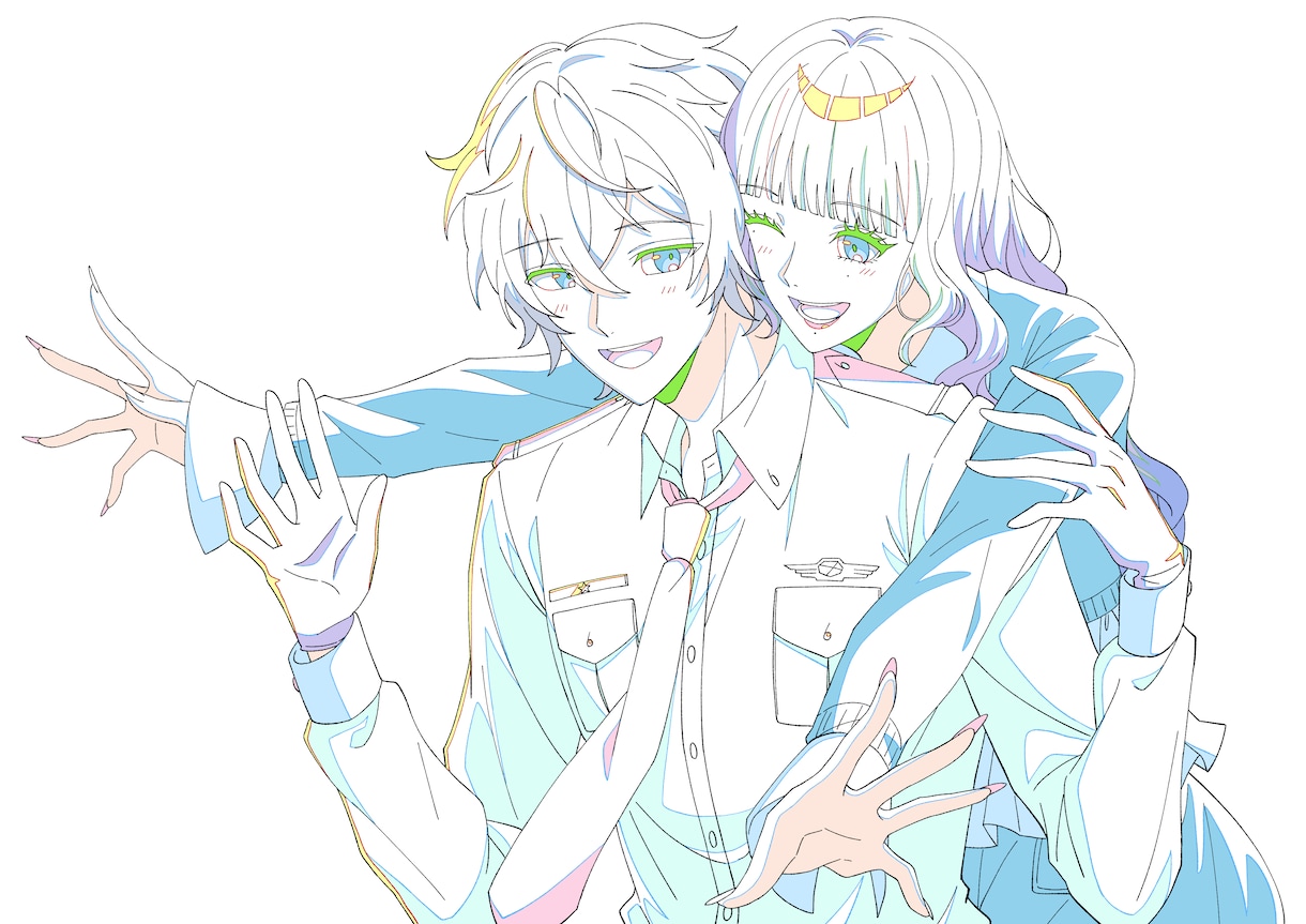 10月まで！お試しでアニメ原画風イラスト描きます あなたのキャラクターをアニメのワンシーンのように描きます イメージ3