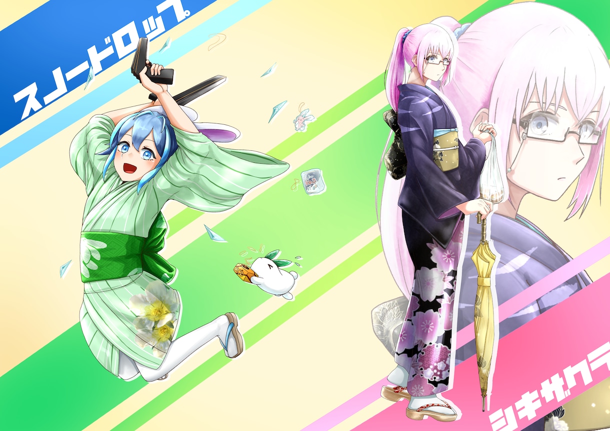 VTuberのキャラクターデザインします 短髪の男性キャラクターメインに女の子やおじさんまで幅広く対応 イメージ3
