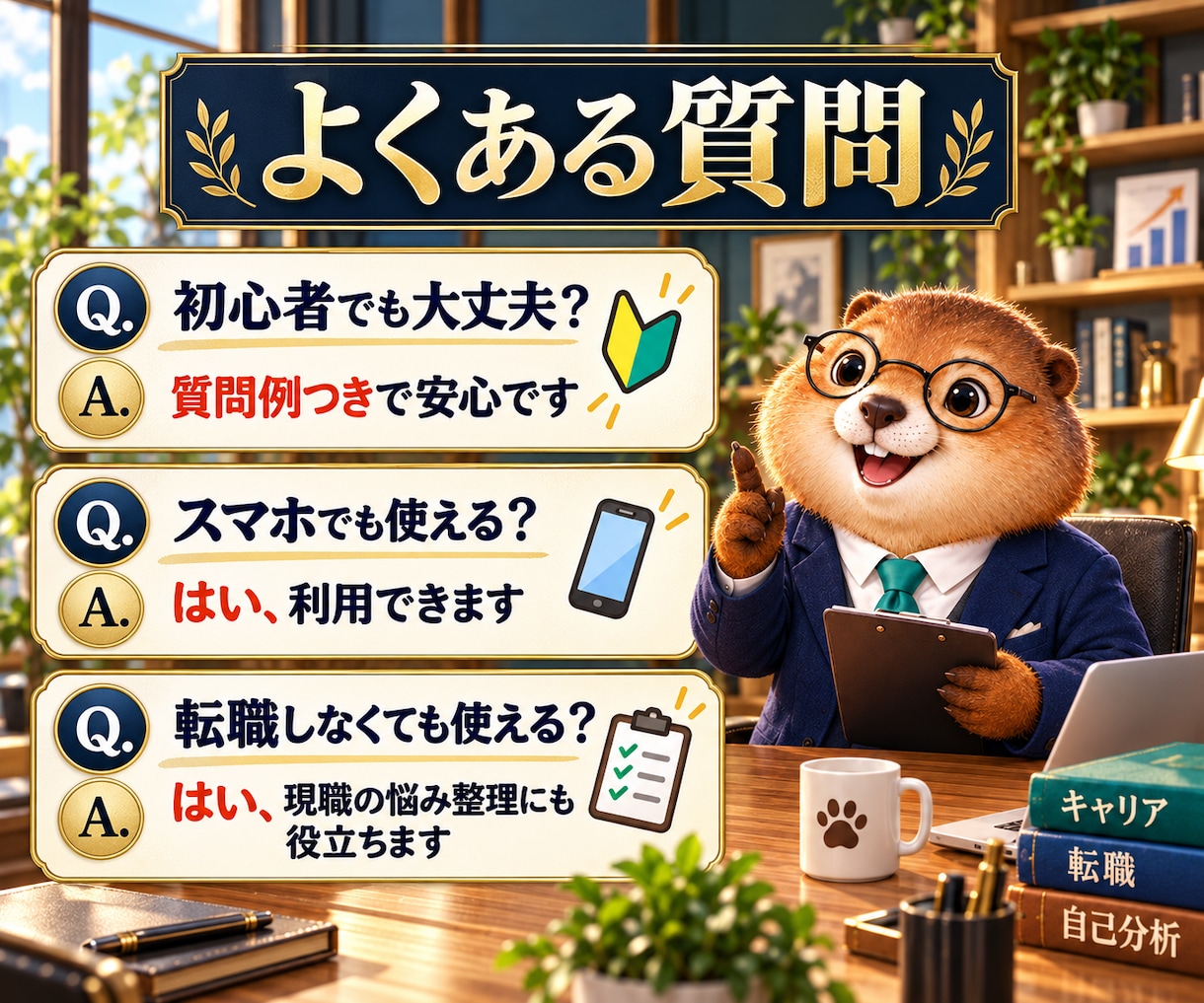 キャリア相談AIで自己分析と将来設計を支えます 仕事/キャリア/経歴/将来を整理！次の一歩を明確に イメージ9
