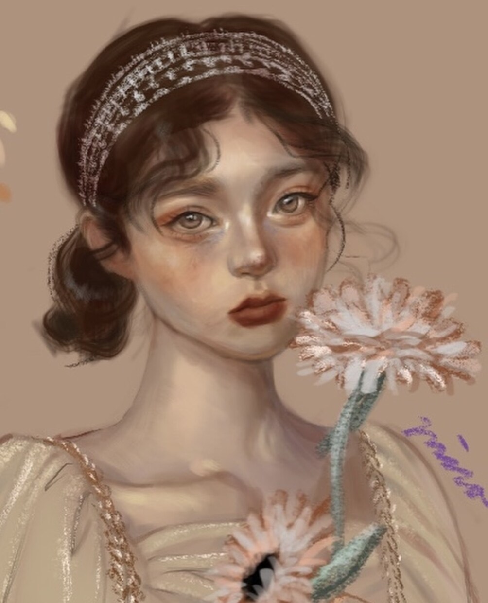 魅力的な似顔絵アイコンイラスト作成します お顔を出したいけど、写真は抵抗あり…って方におすすめ♪ イメージ4