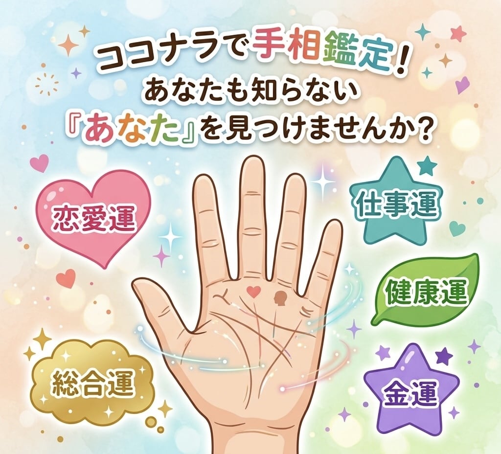 手のひらから、貴方の未来を深部までお伝えします 前向きな人生を歩めるように、私がお手伝いさせていただきます。 イメージ1