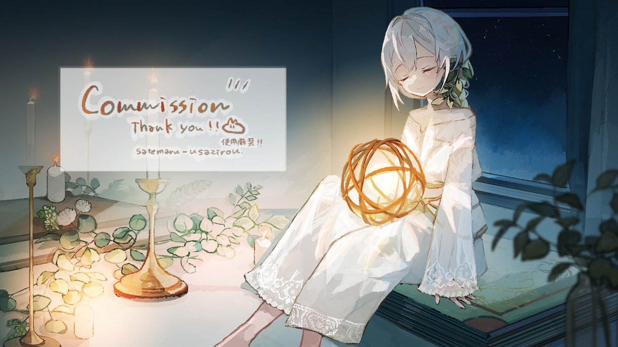厚塗り　SNSアイコン制作します 少女、ケモ耳、ロリータ、サイバーパンク等幅広いジャンルに対応 イメージ5