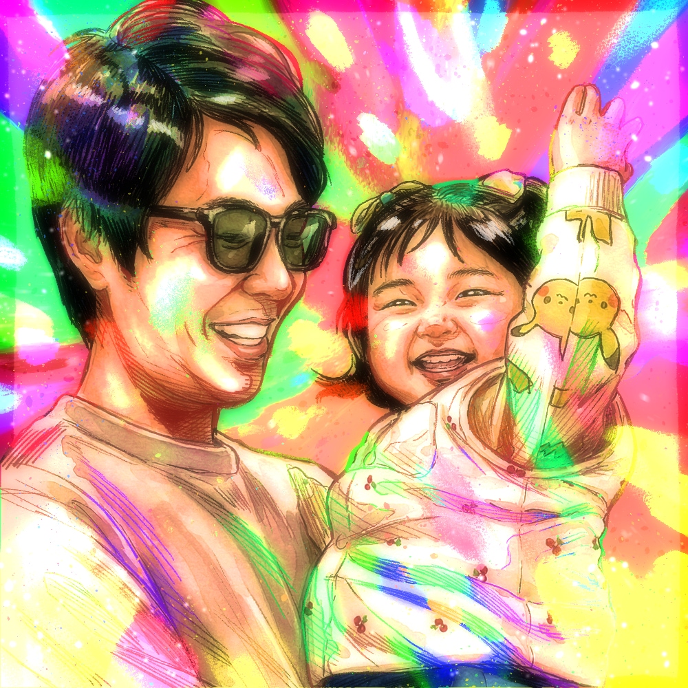 極彩色でビビッドな「生きているアイコン」を描きます パッと目を引く！ビビッドでポップな唯一無二のアイコンです。 イメージ5