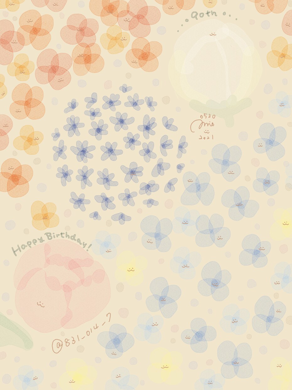 そっくりではないけど少しだけ似てるアイコン描きます おきにいりを描かせてください！ イメージ2